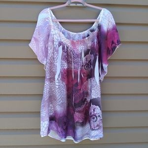 Silky Purple Top 3x